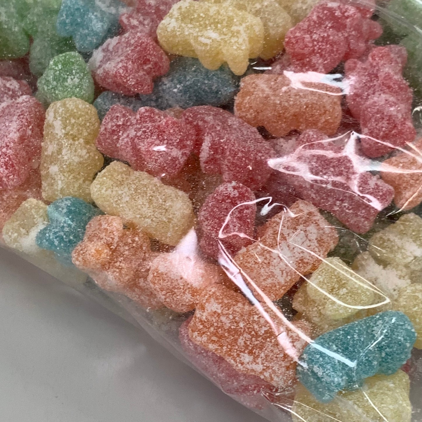 ZA@ TOXIC WASTE (2.2LBS BAG) Sour & Chewy Candy Bears 5 Assorted Flavors BB 03/2024