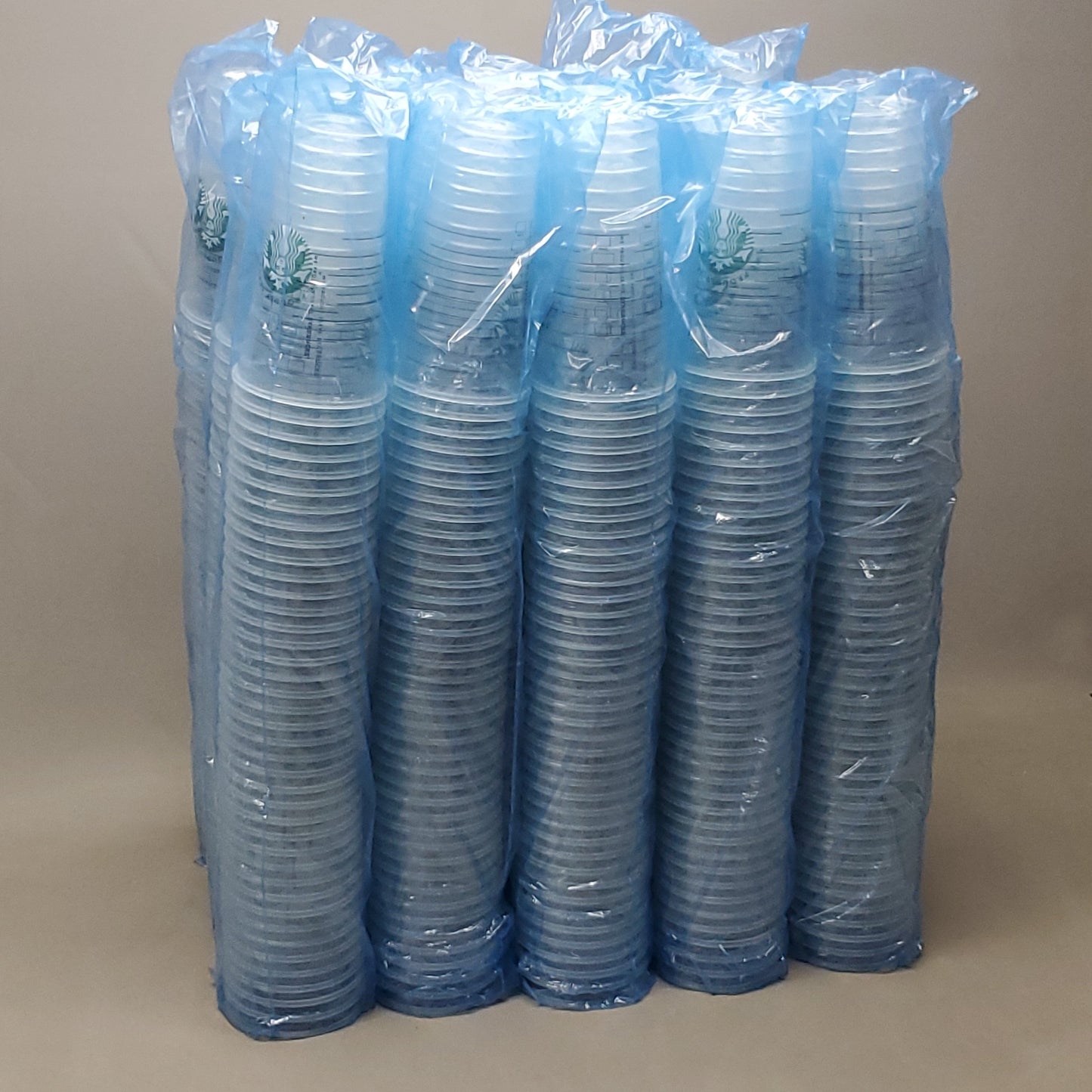 NESTLE STARBUCKS (600 PACK) Plastic 26 oz Cold Cups Clear (New)