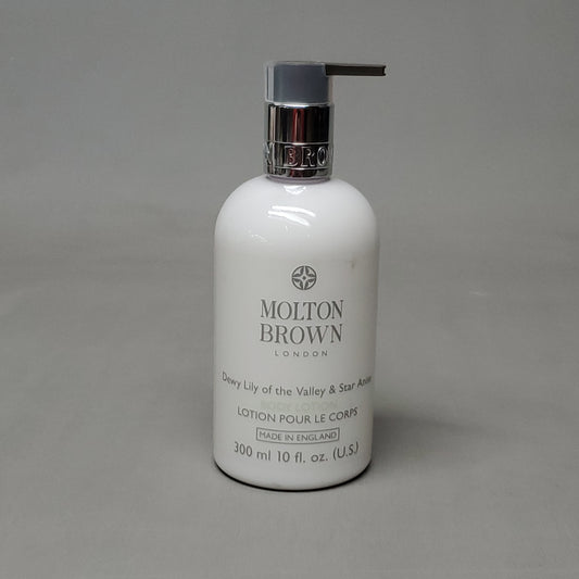 MOLTON BROWN London Body Lotion Dewy Lily of the Valley & Star Anise 10 fl oz (New)