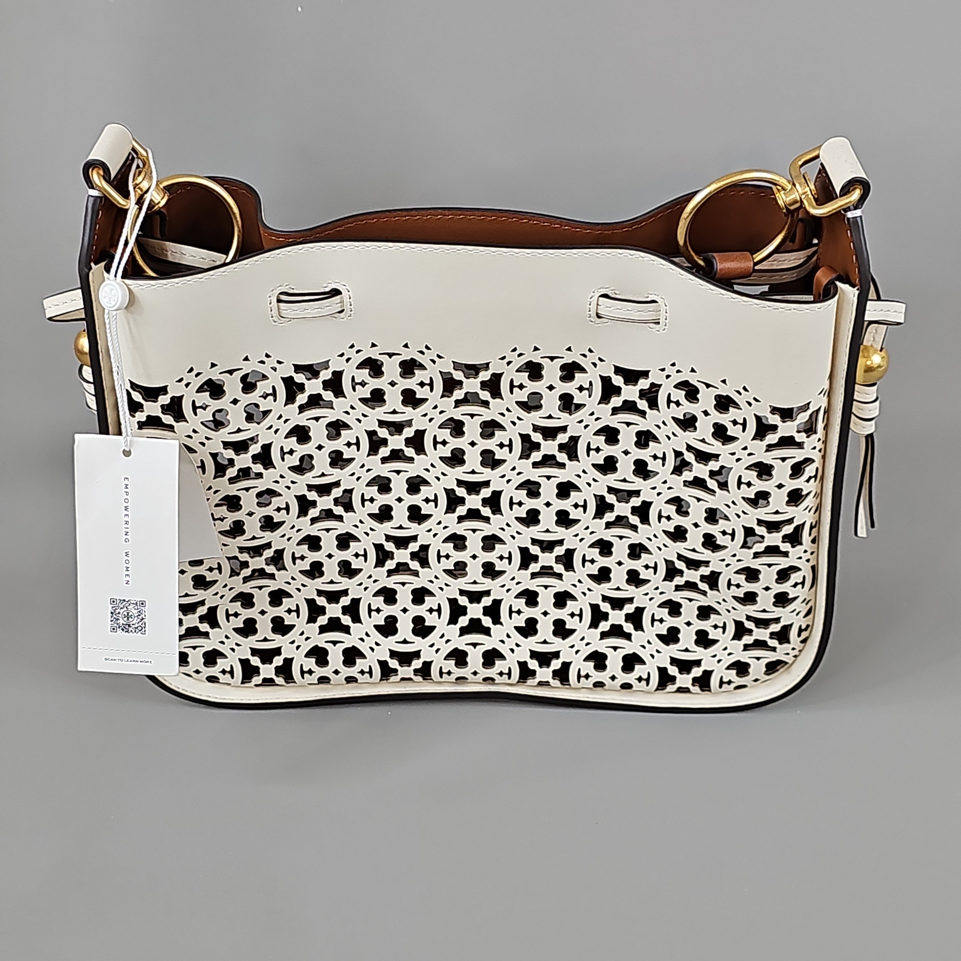 Tory burch new hot sale ivory bag