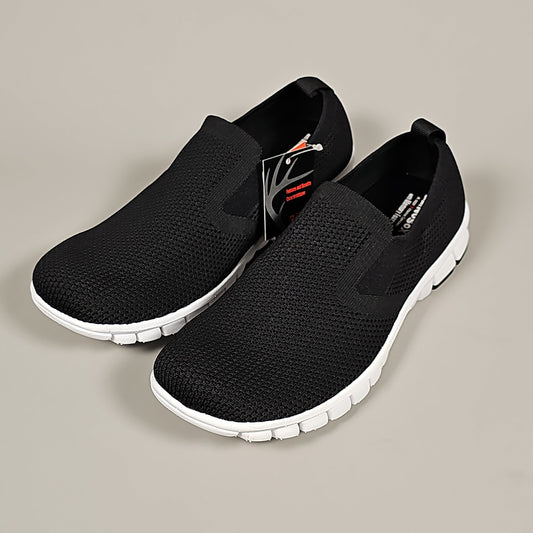 DEER STAGS Eddy Men's Slip-On Shoe Sneaker Sz 9 Black (New)