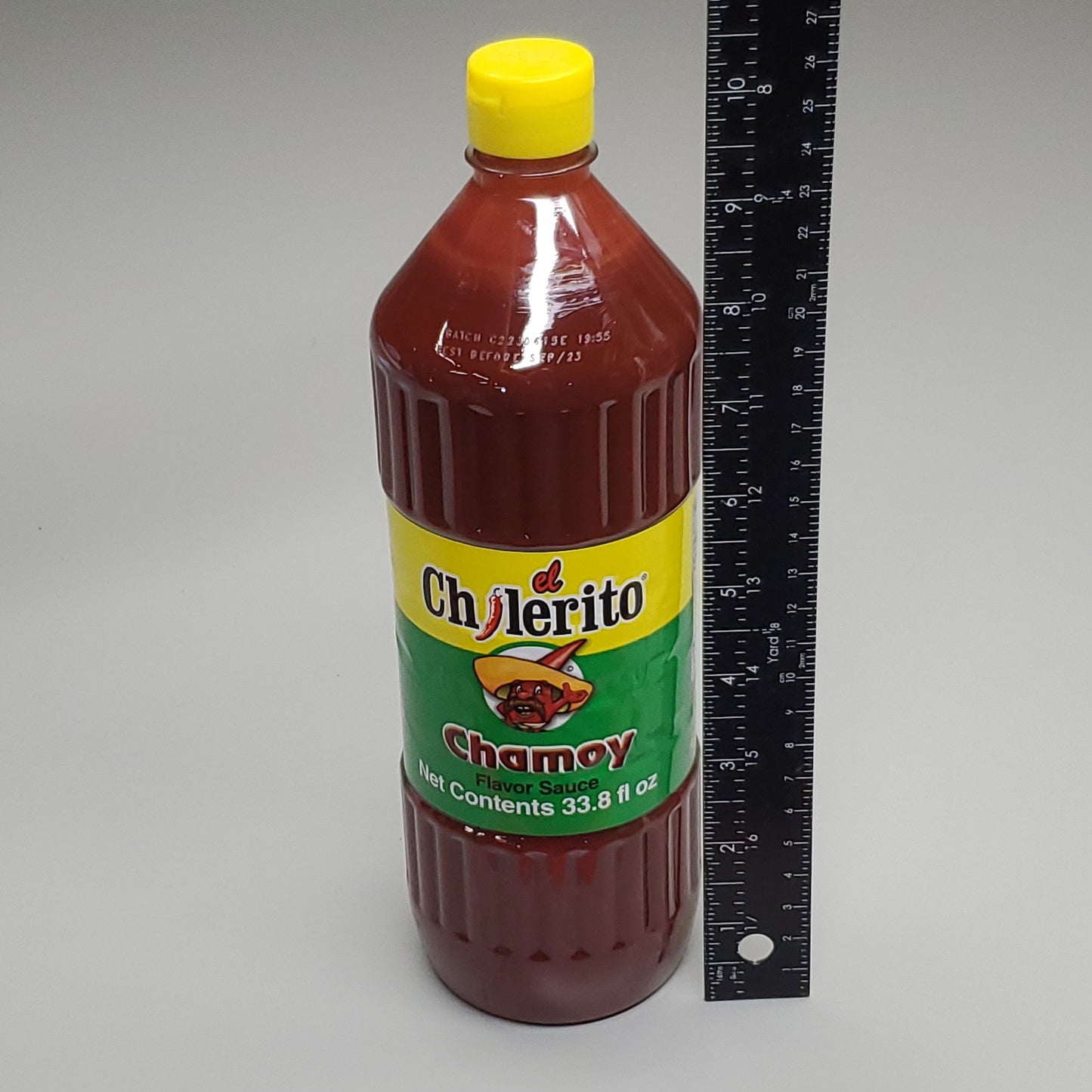 ZA@ EL CHILERITO 12-PACK! El Chilerito Chamoy Flavor Mild Hot Sauce 33.8 fl oz