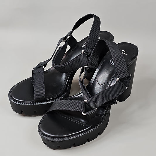 CHARLES BY CHARLES DAVID Women's Vast Sport Sandal Shoe Sz 8 M Black (New)