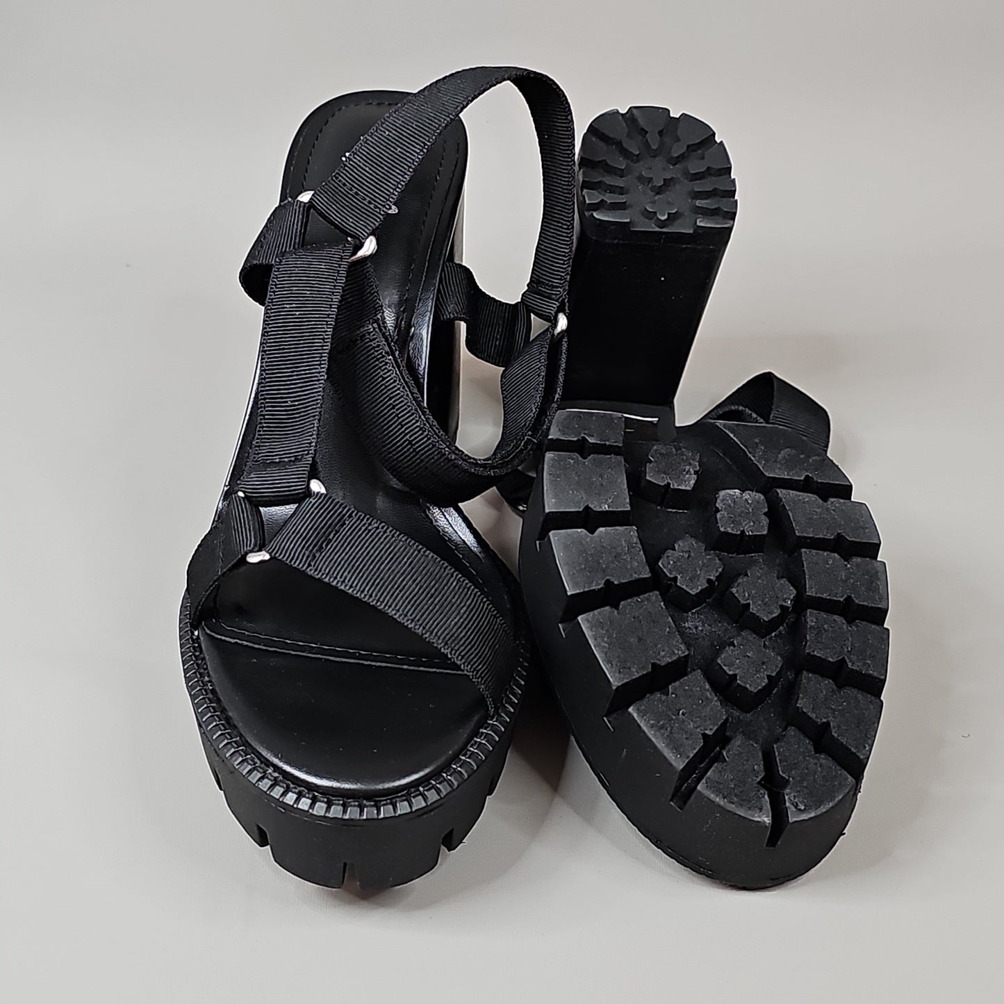 CHARLES BY CHARLES DAVID Women's Vast Sport Sandal Shoe Sz 6.5 M Black (New)