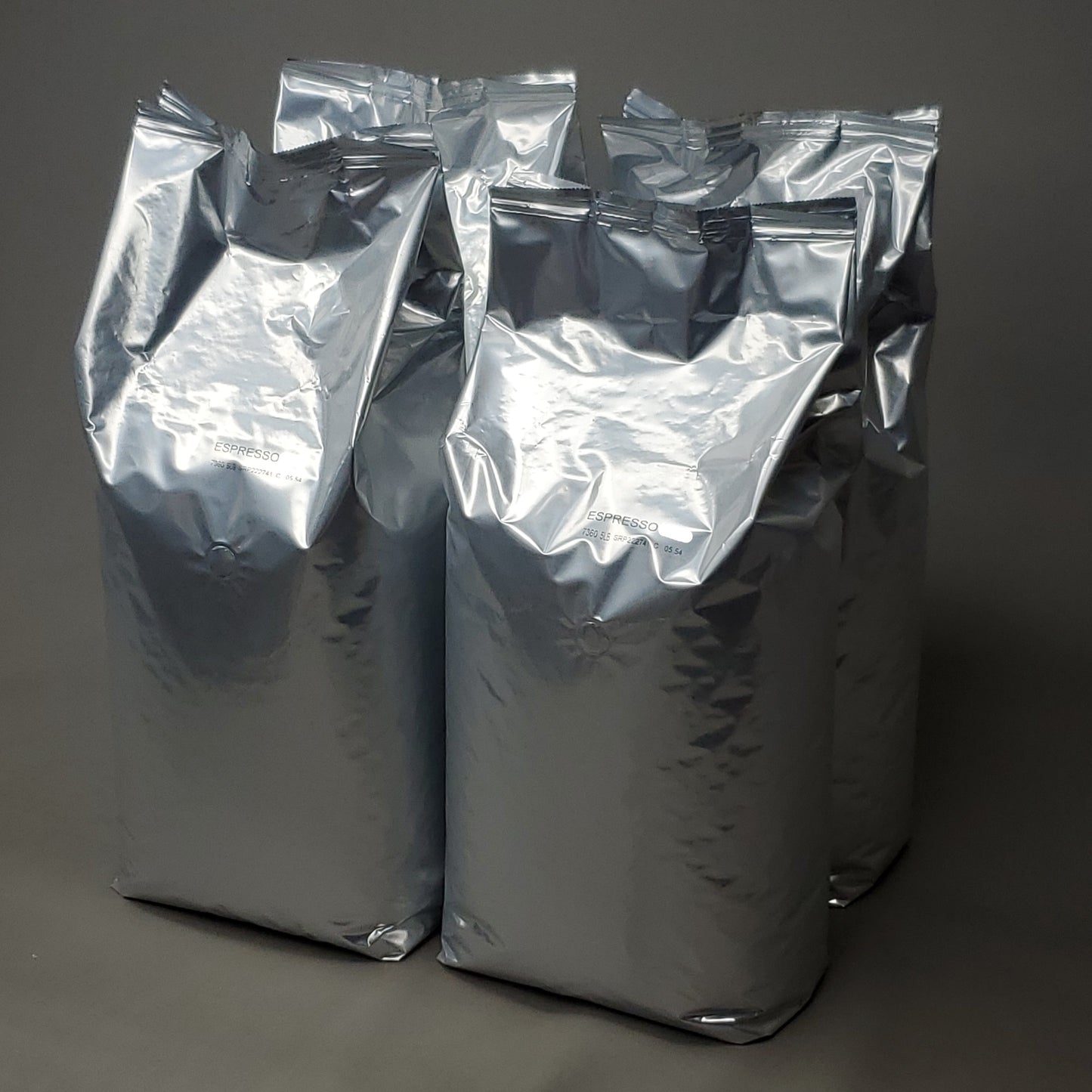 ZA@ STARBUCKS (4 PACK) Espresso Coffee Packages Whole Bean 5 lb Each BB 07/26 A