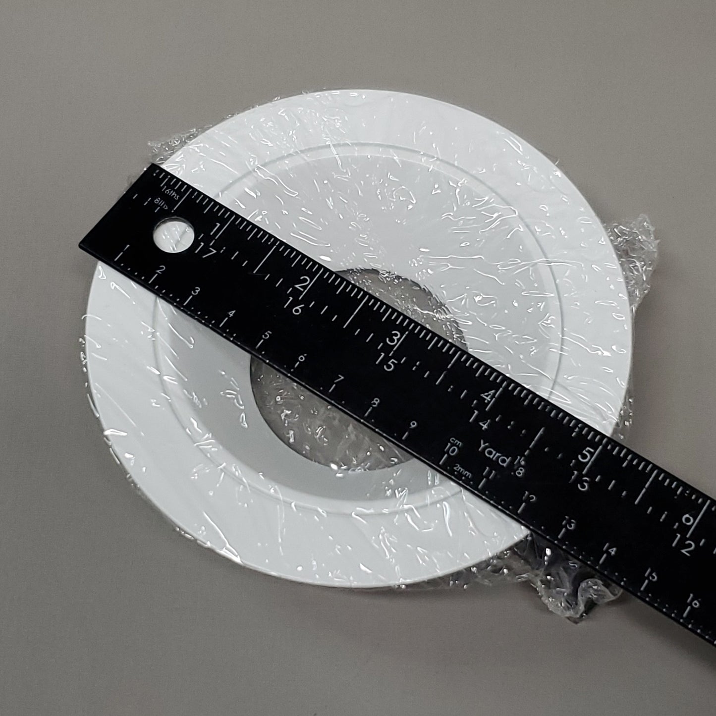 ZA@ CRESTRON 4 PK of LED Light Trim 5" White LFX-DL-TRIM (New) A