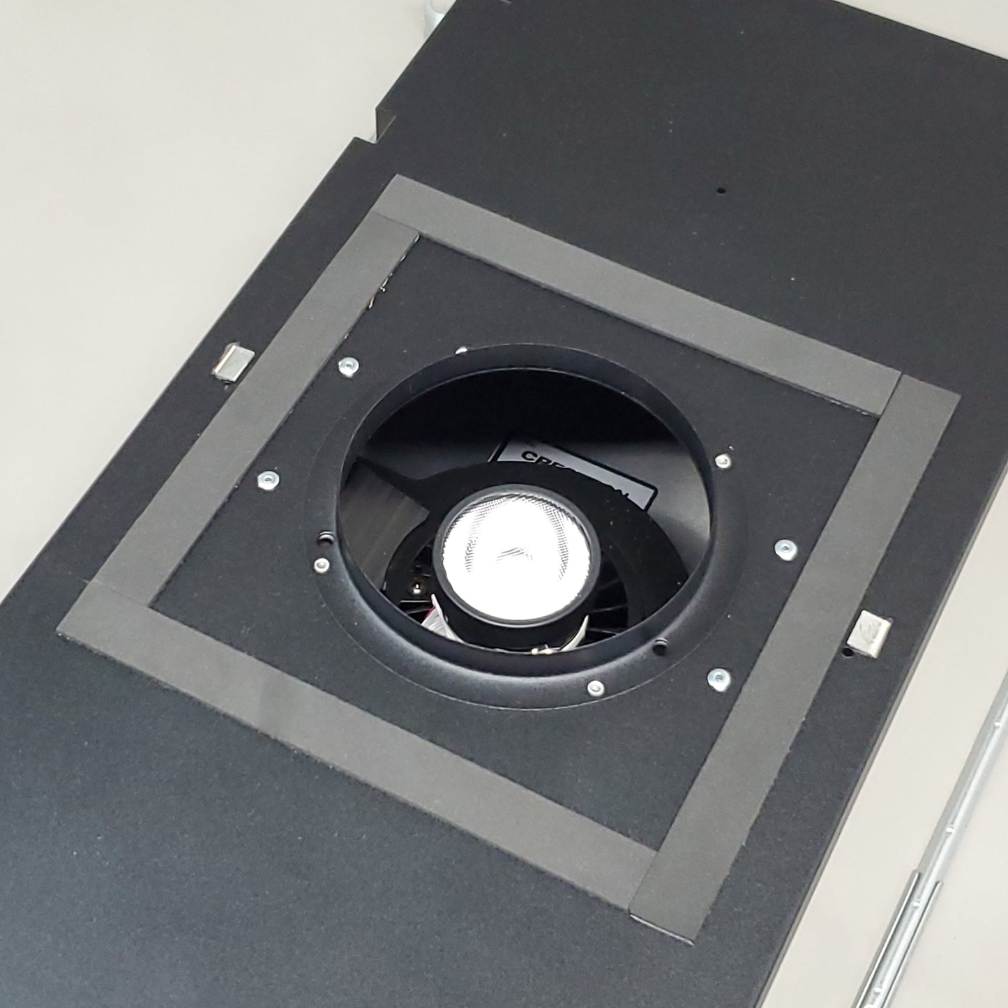 ZA@ CRESTRON Tunable LED Light Fixture Black Housing With Light LFX-DL-TUNC (New) J