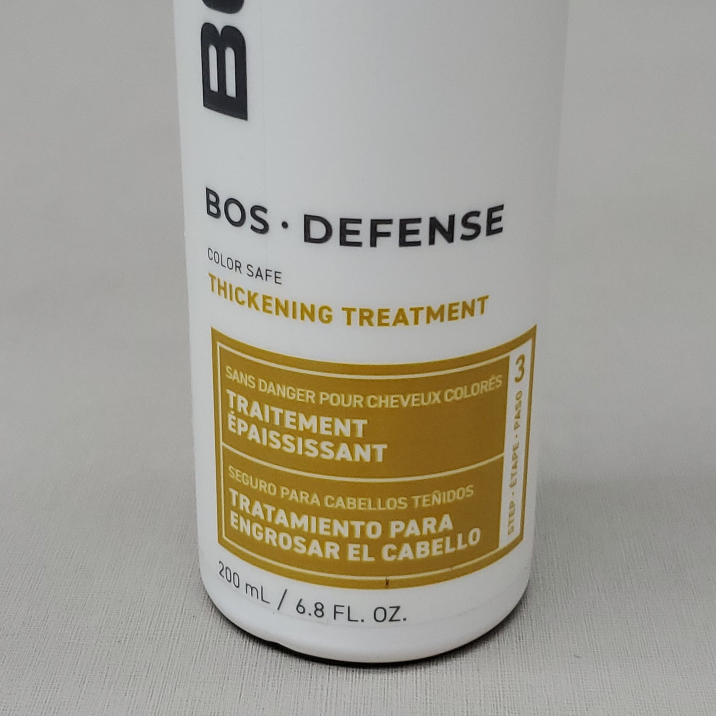 BOSLEY MD BOS Defense Color Safe Thickening Treatment Step 3 6.8 fl oz (New)