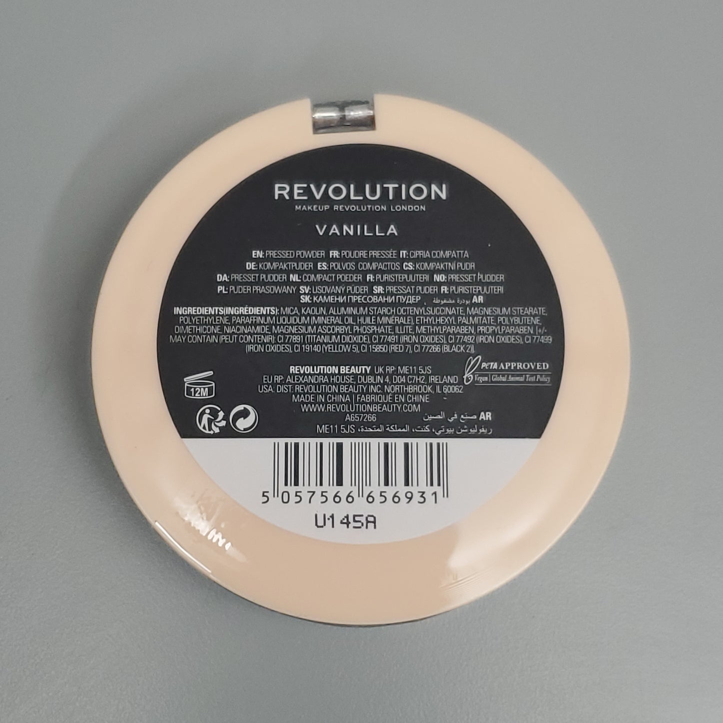 MAKEUP REVOLUTION 3 PK of Reloaded Pressed Powder .21 oz Vanilla 1656931