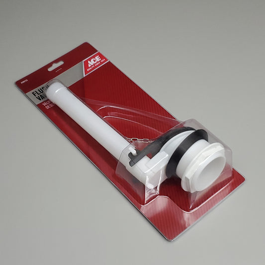 ACE Plumbing Toilet Tank Flush Valve White Plastic 4299723 (New)