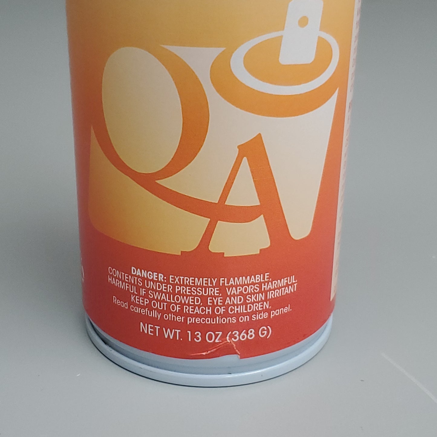 QUALITY AEROSOLS Citrus Adhesive Remover 13 oz VOC Compliant Q8300 (New)