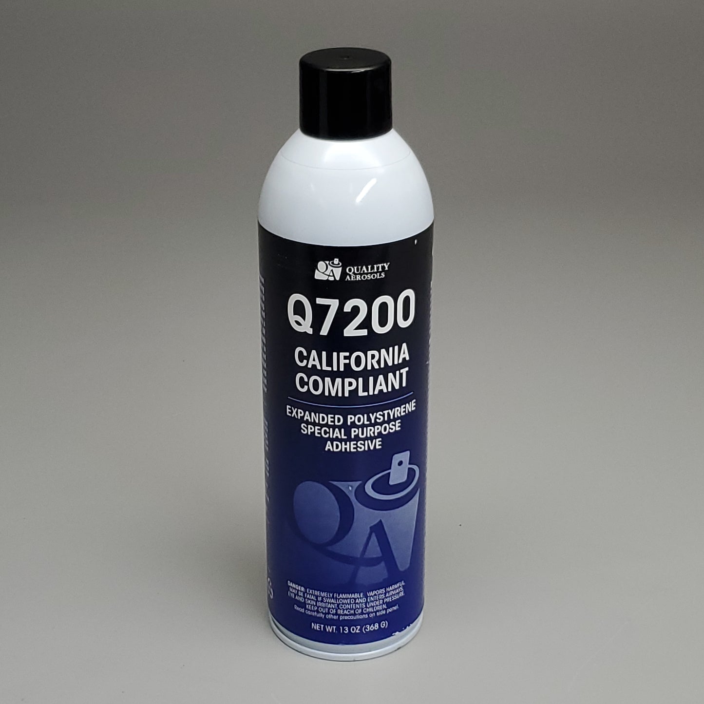 QUALITY AEROSOLS 12 PK Expanded Polystyrene Special Purpose Adhesive 13 oz Q7200 (New)