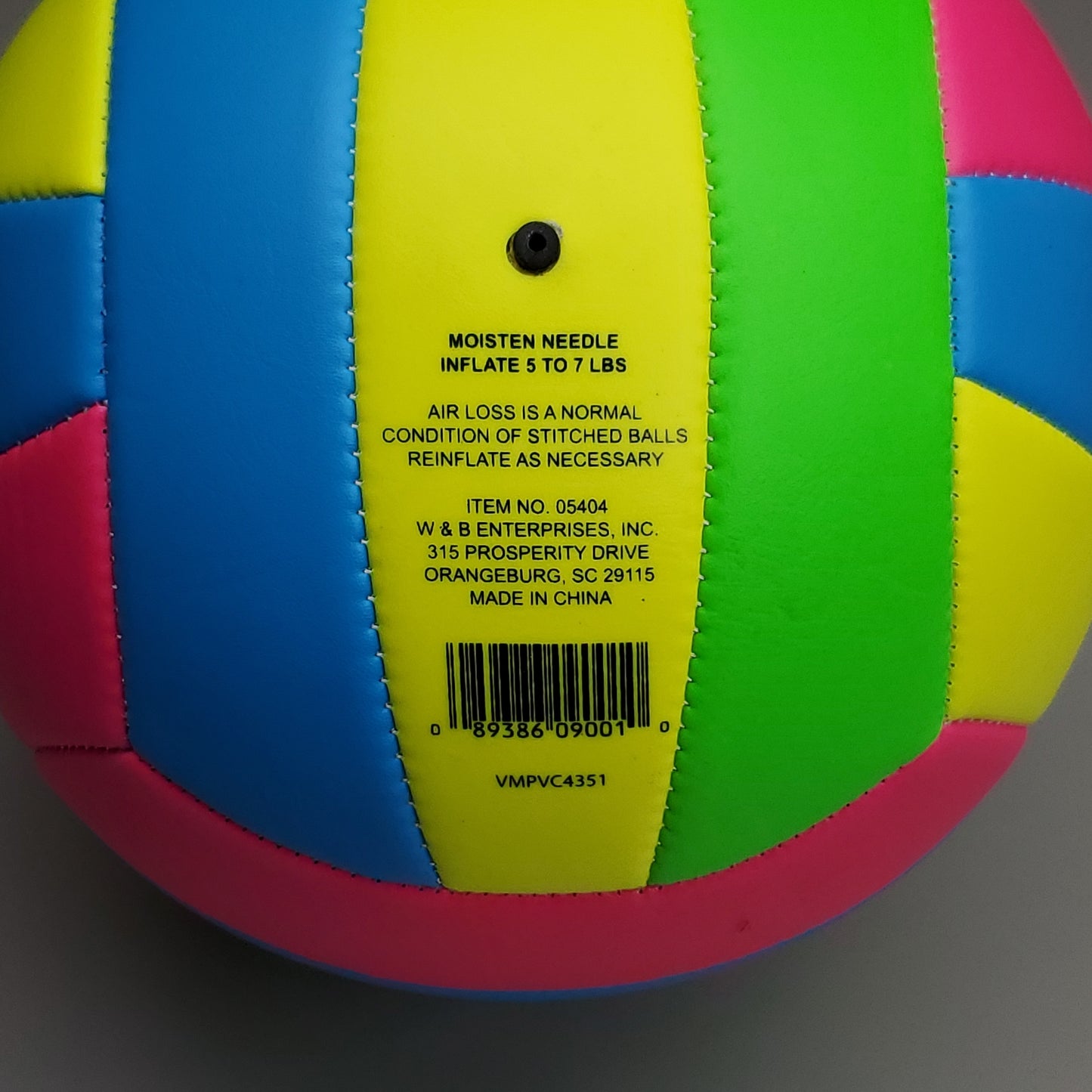 SEASONAL SUPPLY CO (4 PACK) Multi Colored Premium Volleyballs Official Sz & Weight