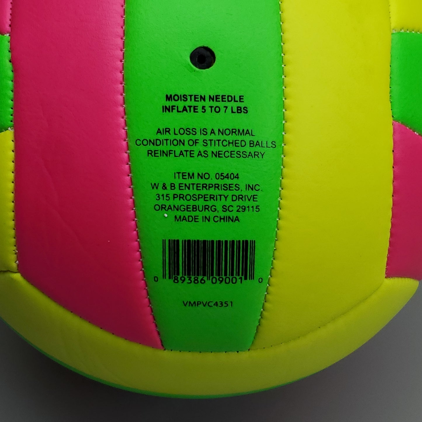 SEASONAL SUPPLY CO (4 PACK) Multi Colored Premium Volleyballs Official Sz & Weight