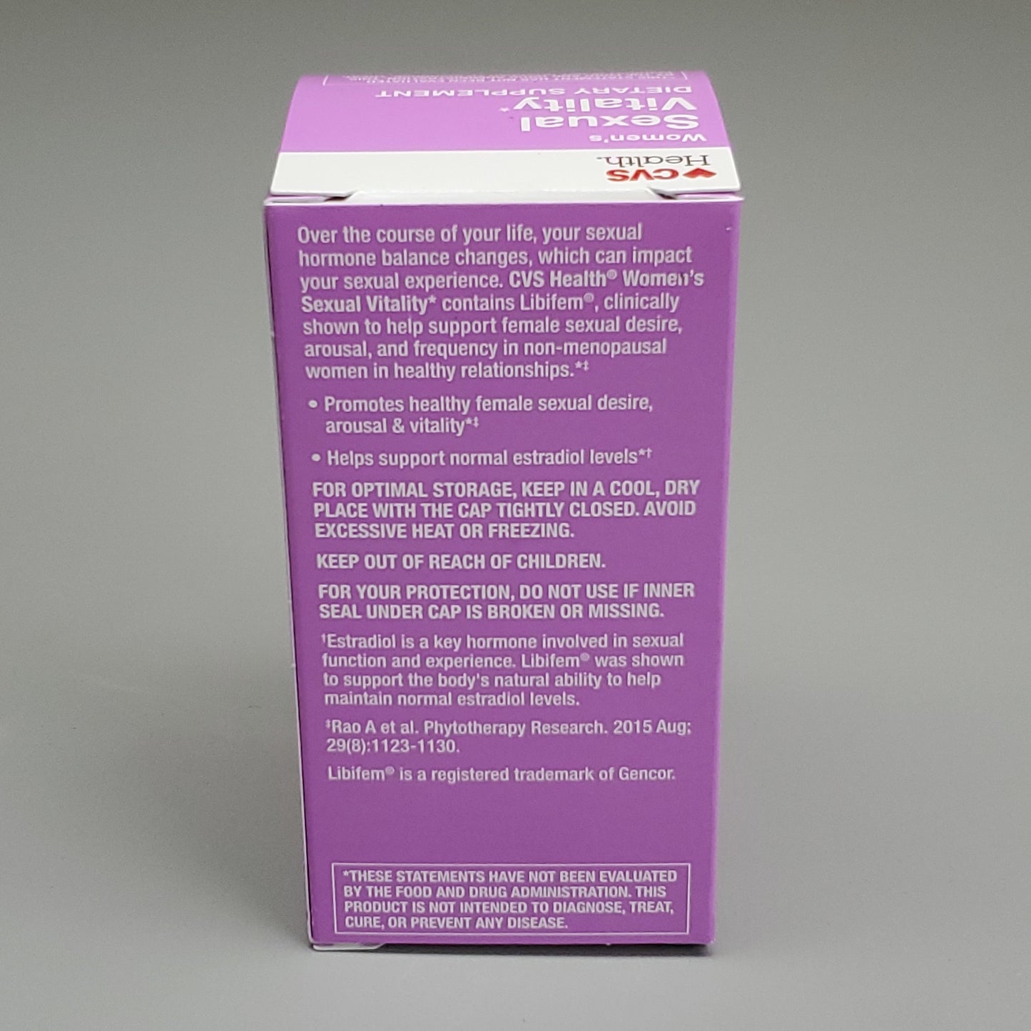 ZA@ 36 Bottles! CVS Women's Sexual Vitality Dietary Supplement 60 Count (03/24) A
