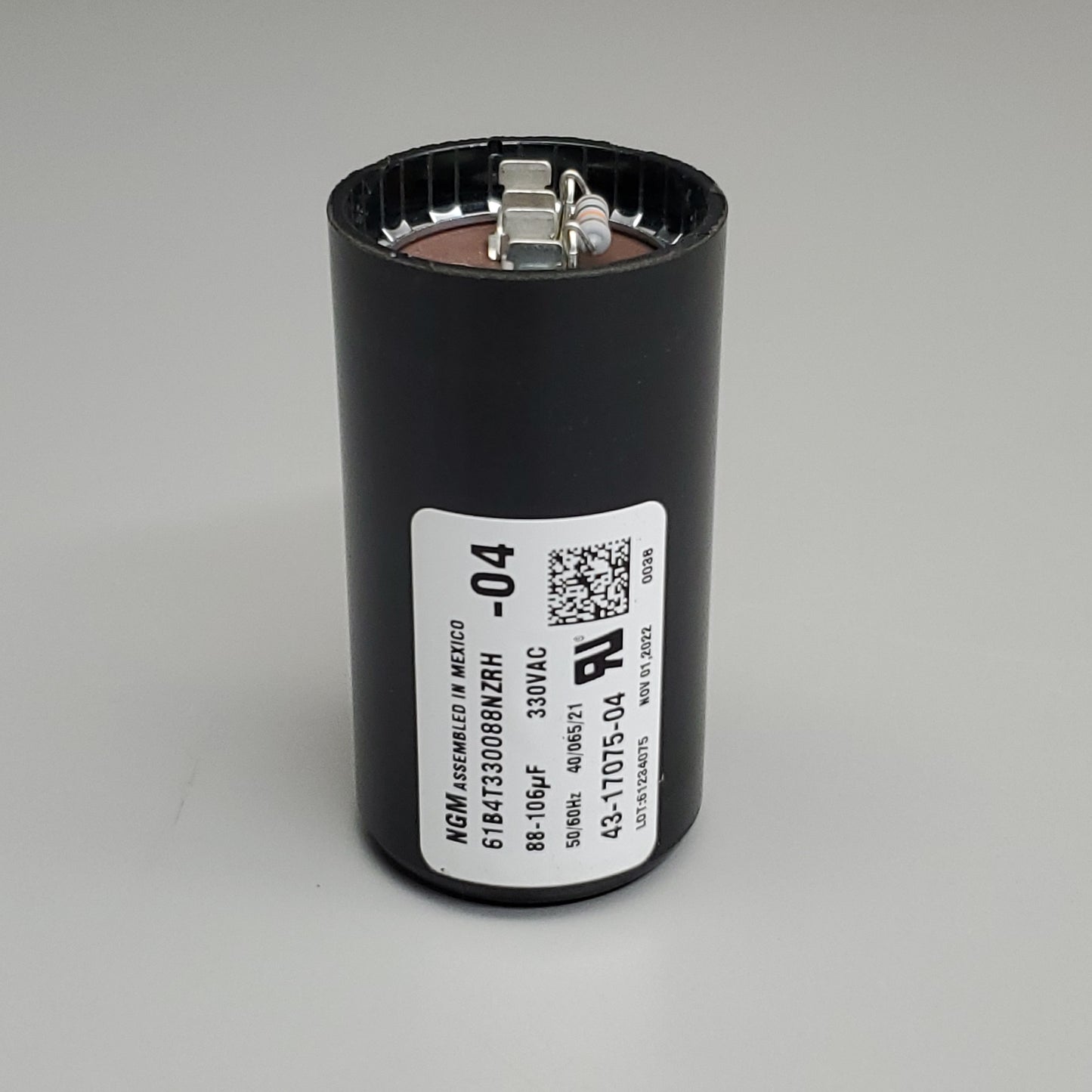 PROTECH Start Capacitor 88-160 UF 330V for RHEEM Ruud 43-17075-04 Genuine Factory Authorized Part (New)