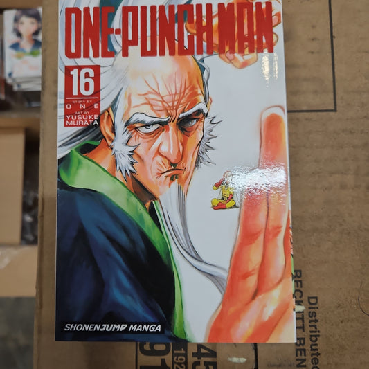 One-Punch Man, Vol. 16 by ONE (Author), Yusuke Murata (Illustrator) Paperback (New)