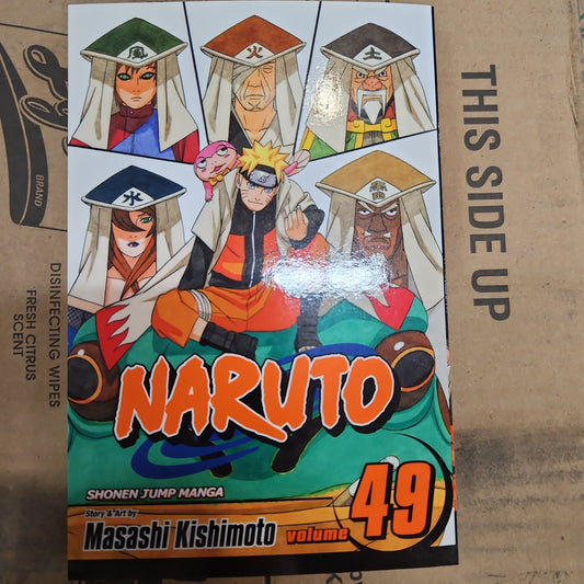 Naruto, Vol. 49: The Gokage Summit Commences by Masashi Kishimoto Paperback (New)