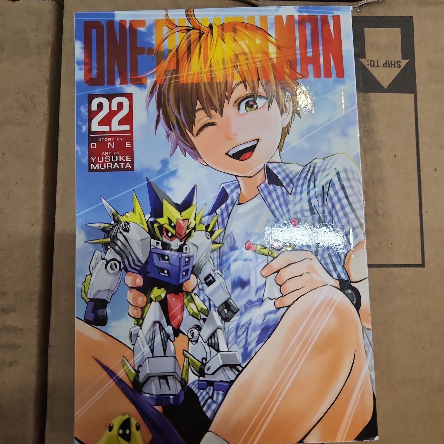 One-Punch Man, Vol. 22 by ONE (Author), Yusuke Murata (Illustrator) Paperback (New)