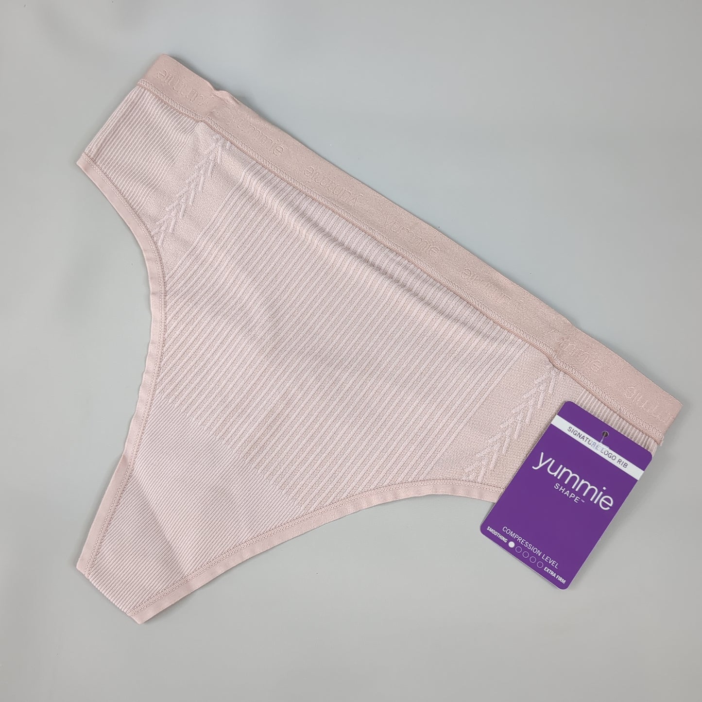 YUMMIE Eden Thong Women's Underwear Sz M/L Bark YT5-291 (New)