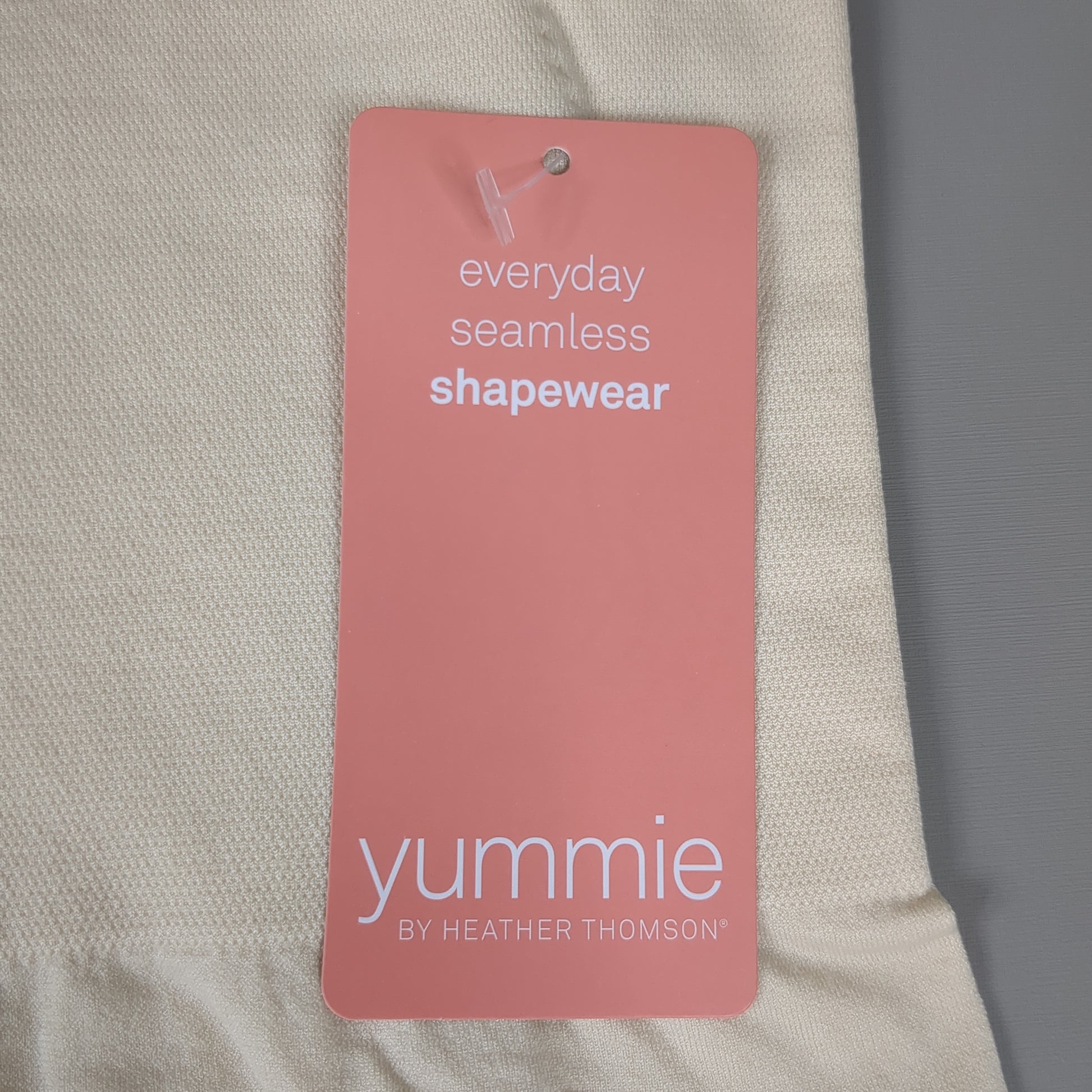 YUMMIE Nylon Brief Women's Underwear Sz L/XL Nude YT6-576 (New)