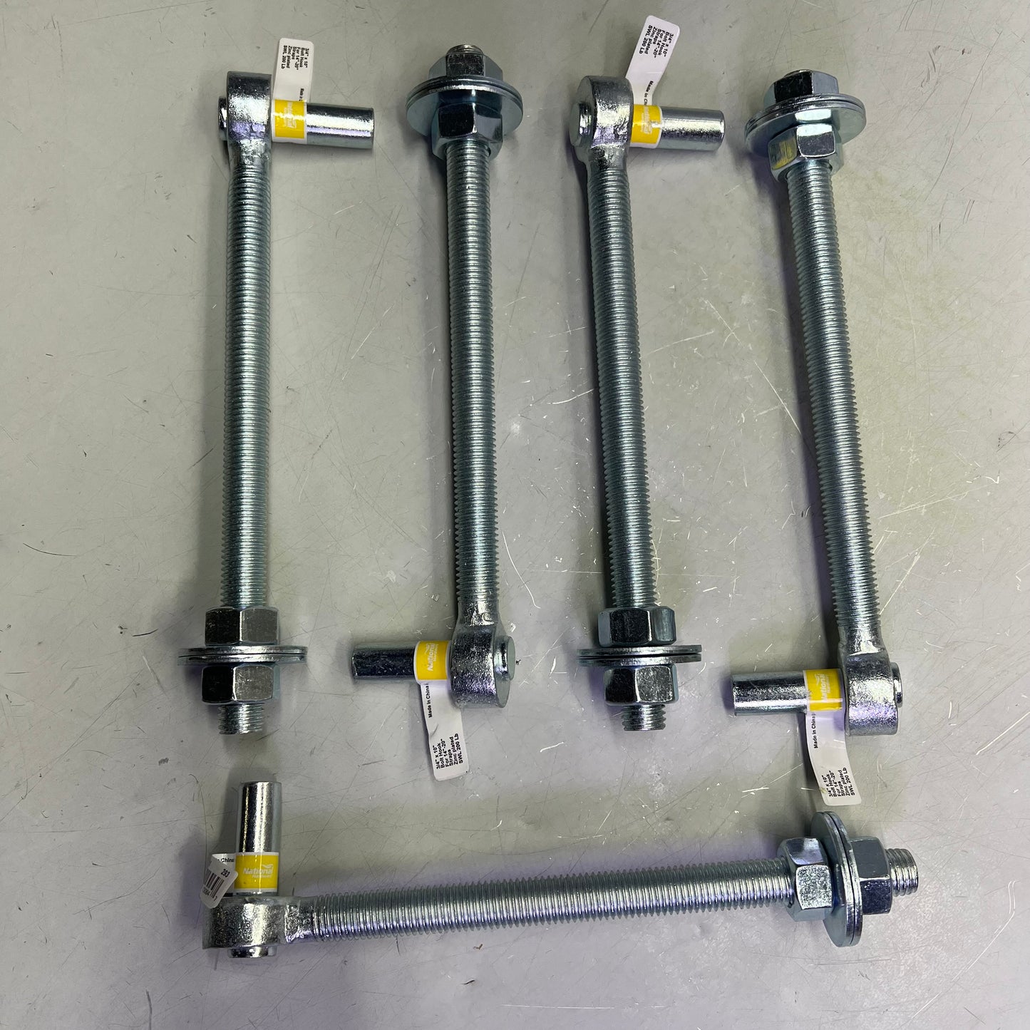 NATIONAL HARDWARE (5 PACK) Steel Strap Hinge For 294 Bolt Hook 200lb Cap N130-641