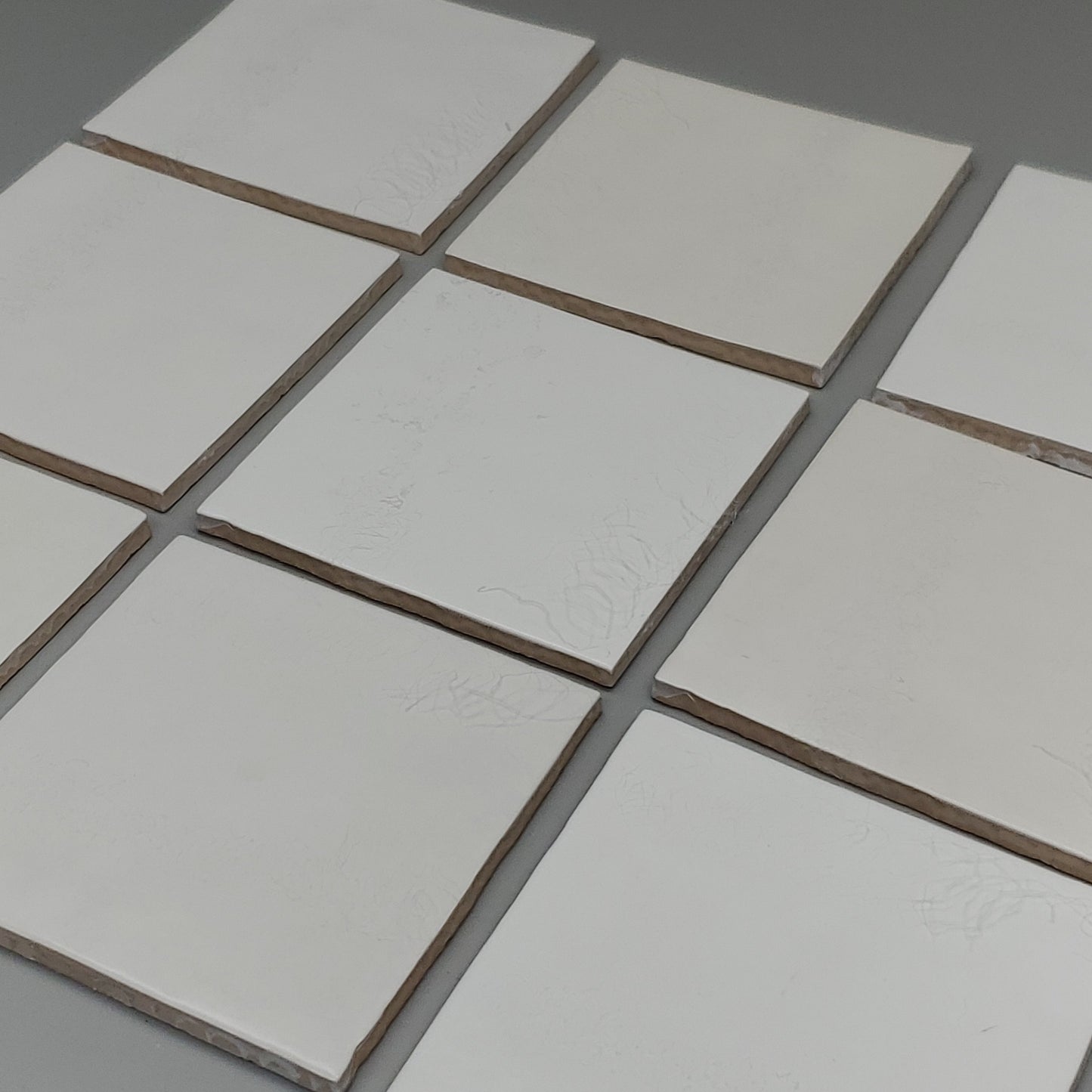 Z@ BEDROSIANS 60 CASES! (649 sq ft) Cloe Square Ceramic Wall Tile 5" x 5" Ceramic White DECCLOWHI55G