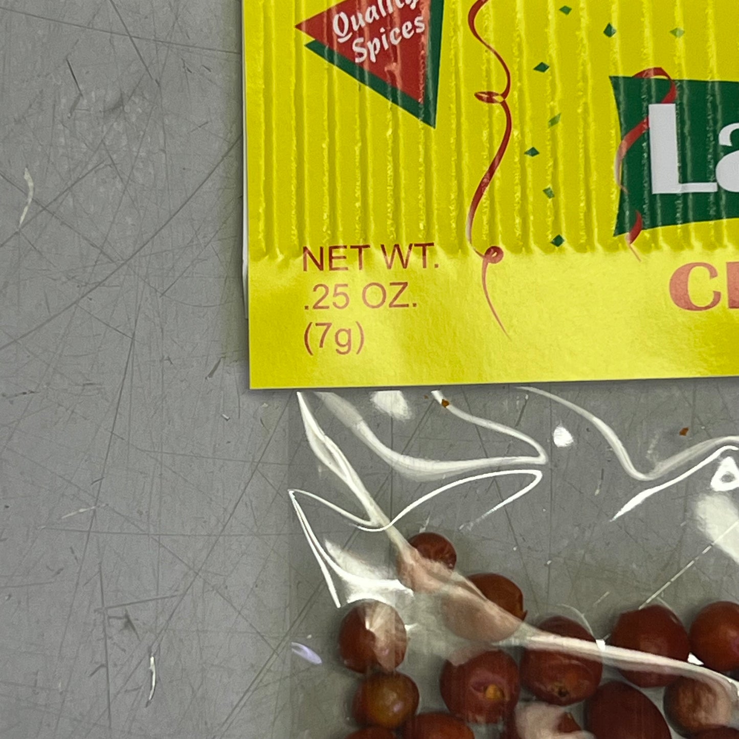 LA FIESTA (12 PACK) Bulk Whole Tepin Chili Cooking Seasoning .25oz