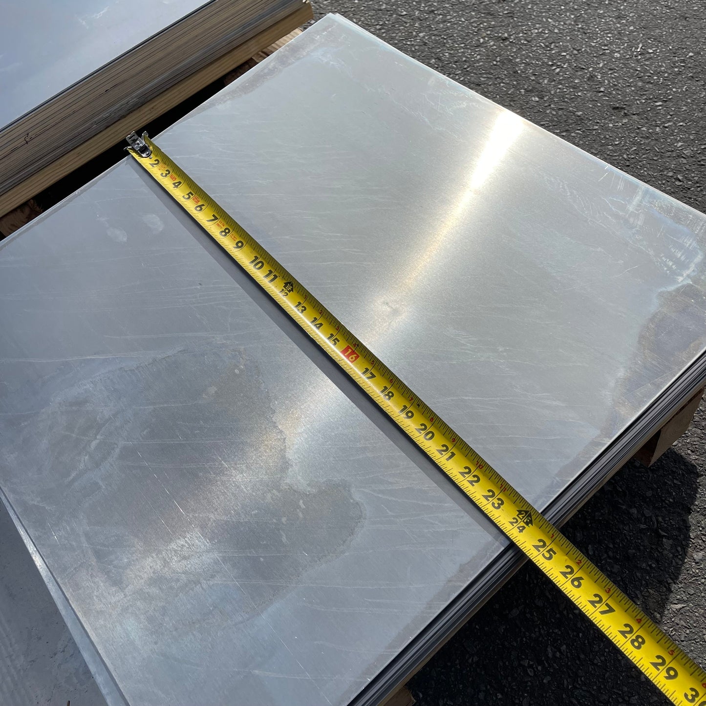 Z@ RYERSON Aluminum Plates 1/16” Thick, 24”x24” & 48”x48”
