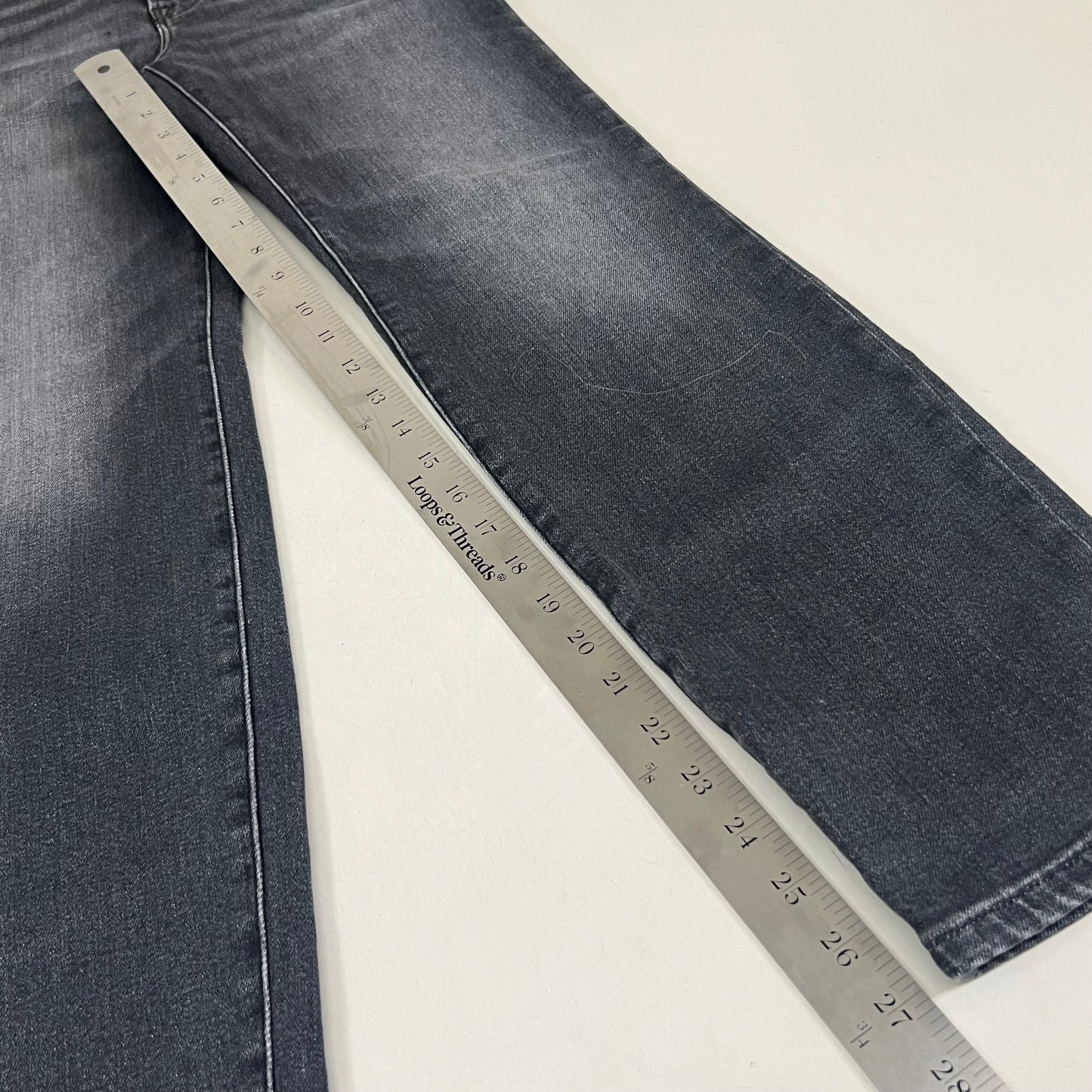 GOOD AMERICAN Good Classic High Rise Jeans Women's Sz 0 Black219 GCCO014BTP