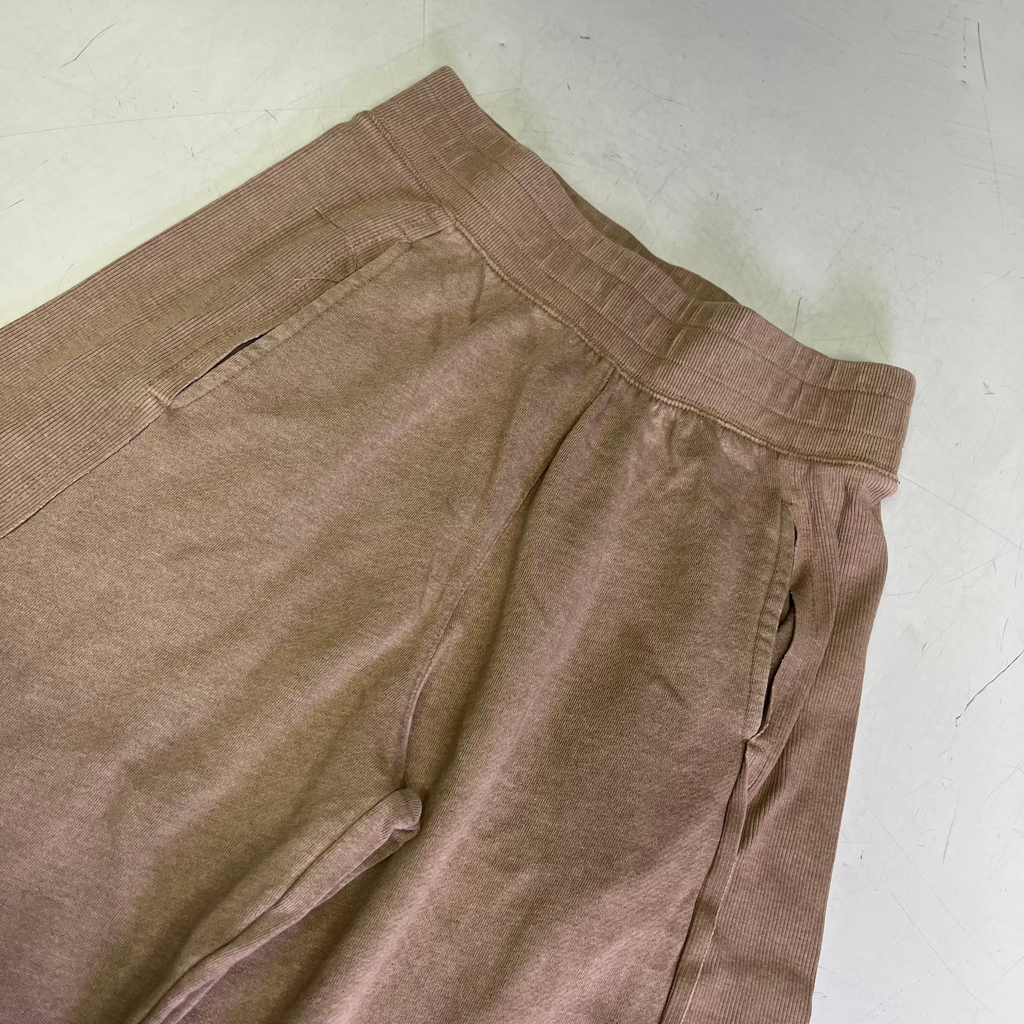 FREE PEOPLE Go To Long Sleeve Set Relaxed Fit Women's Sz M Ivory 93914455