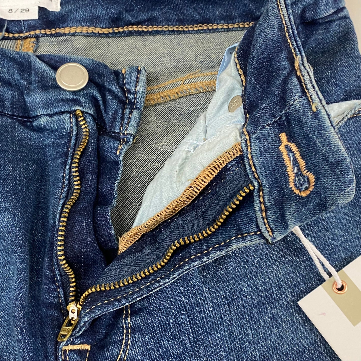 GOOD AMERICAN Good Legs Skinny Jeans Women's Sz 8 Blue004 GLS873T