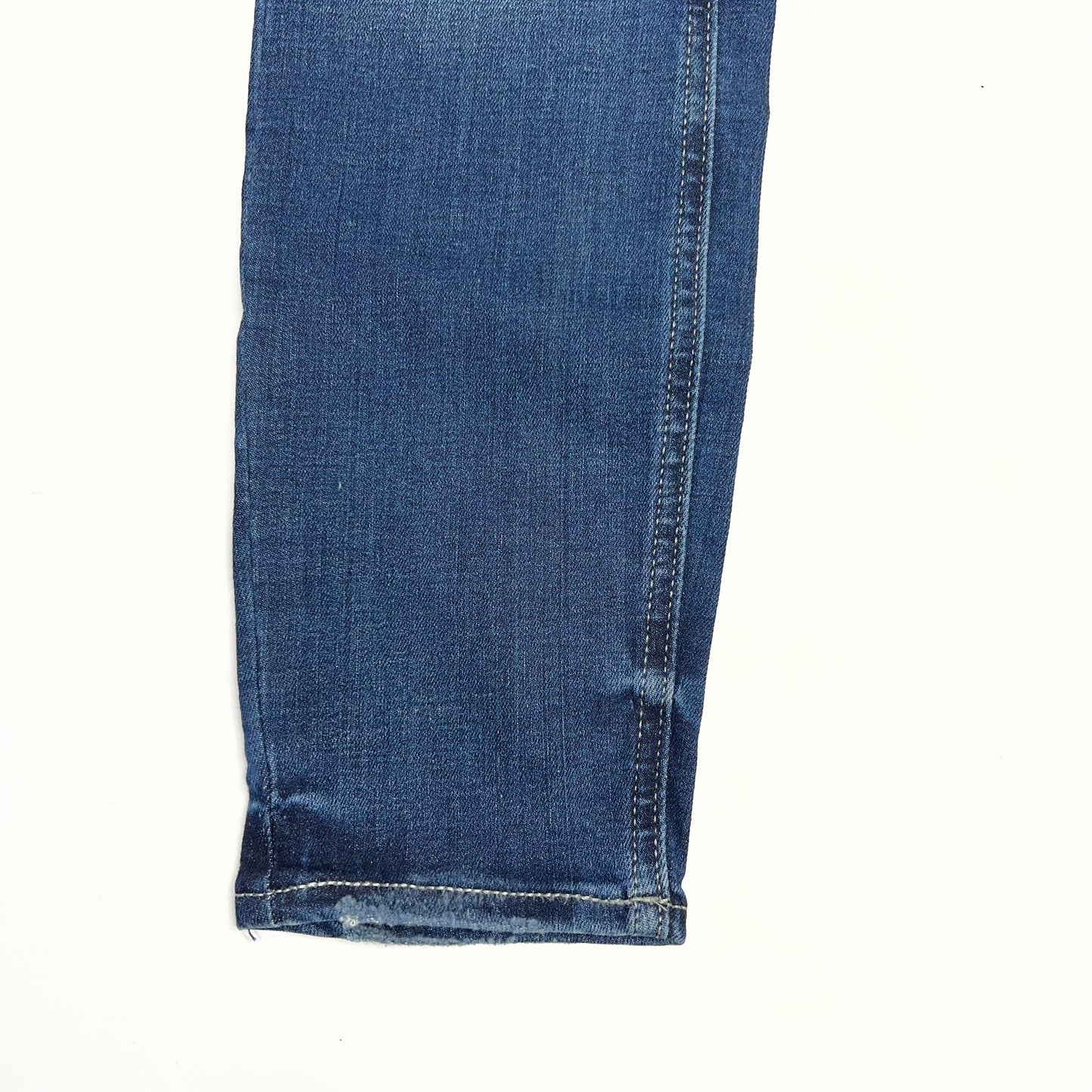 SILVER JEANS CO Elyse Curvy Fit Mid Rise Skinny Leg Jean Womens Sz 27/27 Indigo