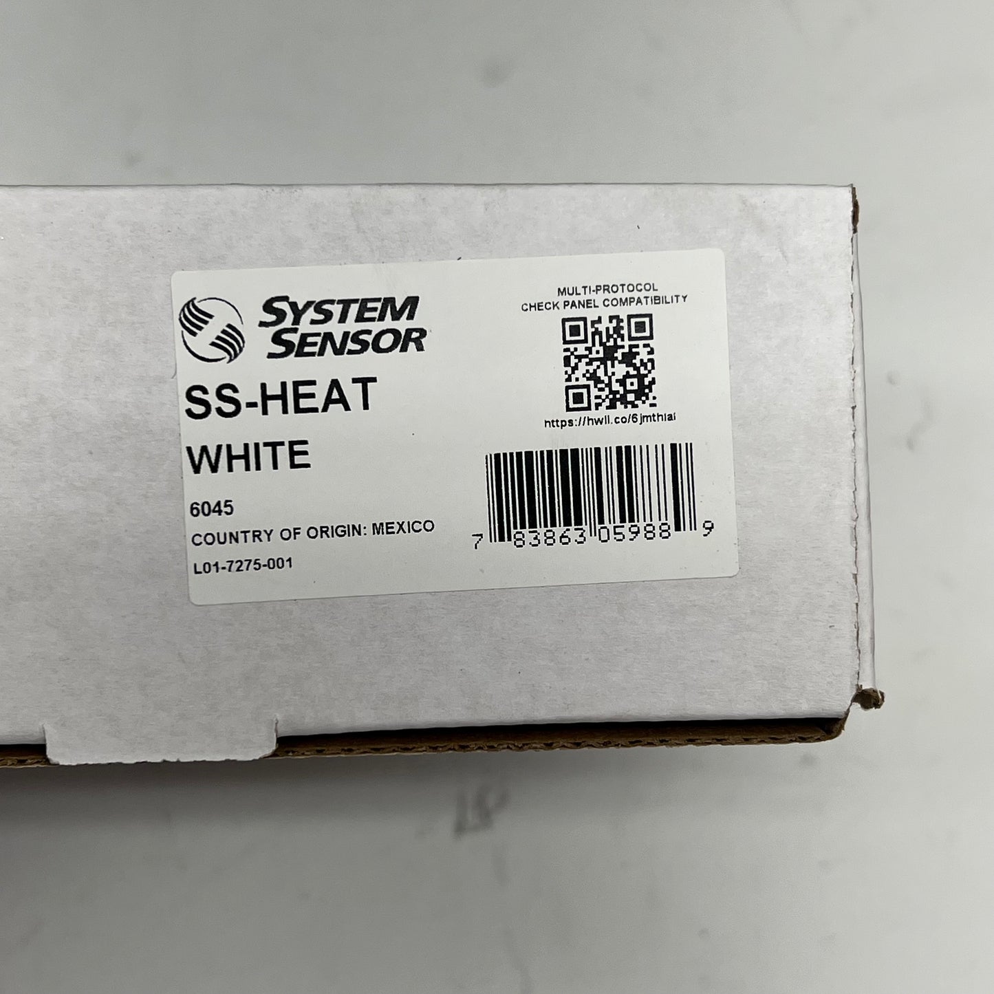 SYSTEM SENSOR Fixed Thermal Detector Ss-series Ceiling Mount 135°F SS-HEAT