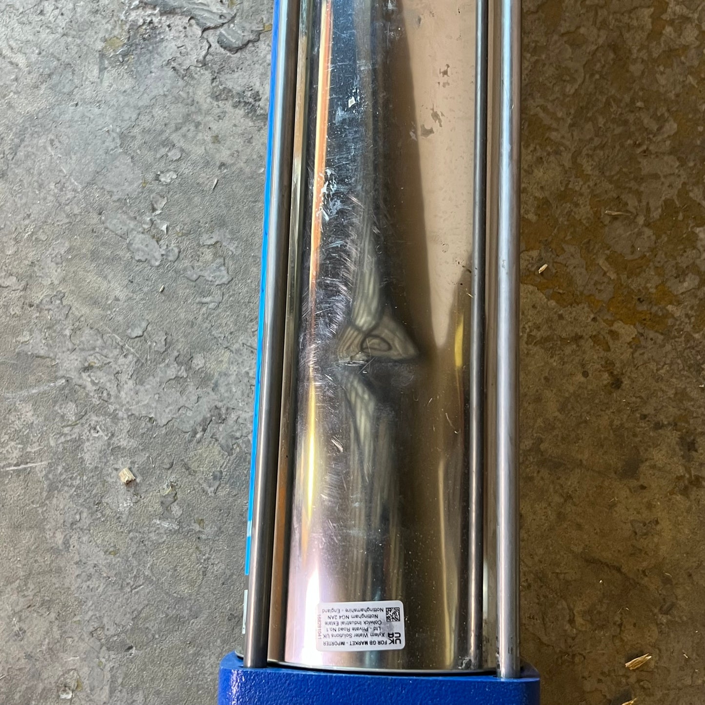 LOWARA Three Phase Vertical Multistage Pump With Motor 47"L Blue 1SV34F022T/D (new Other, Minor Damage)