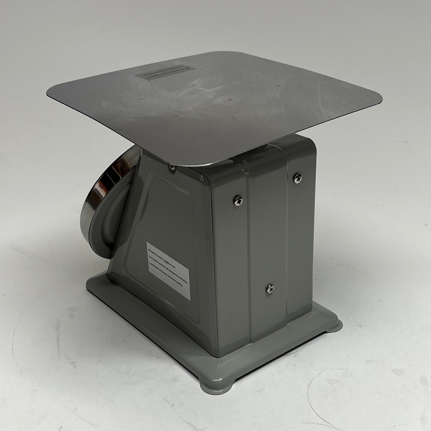 ZA@ WINWARE Mechanical Receiving Scale Portion Control 6.5" Dial 2lb Cap SCAL-62 (As-Is)