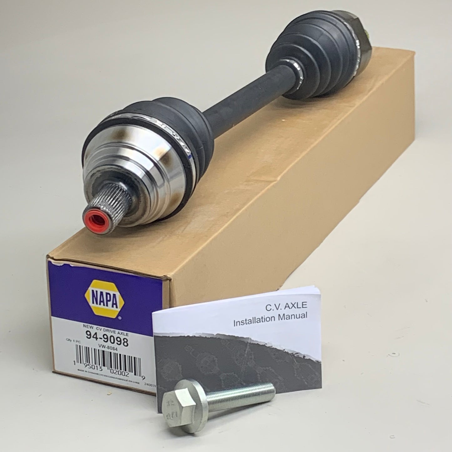 NAPA Premium CV Drive Axle Grooved 26 Spline 23.03" for Volkswagen 94-9098