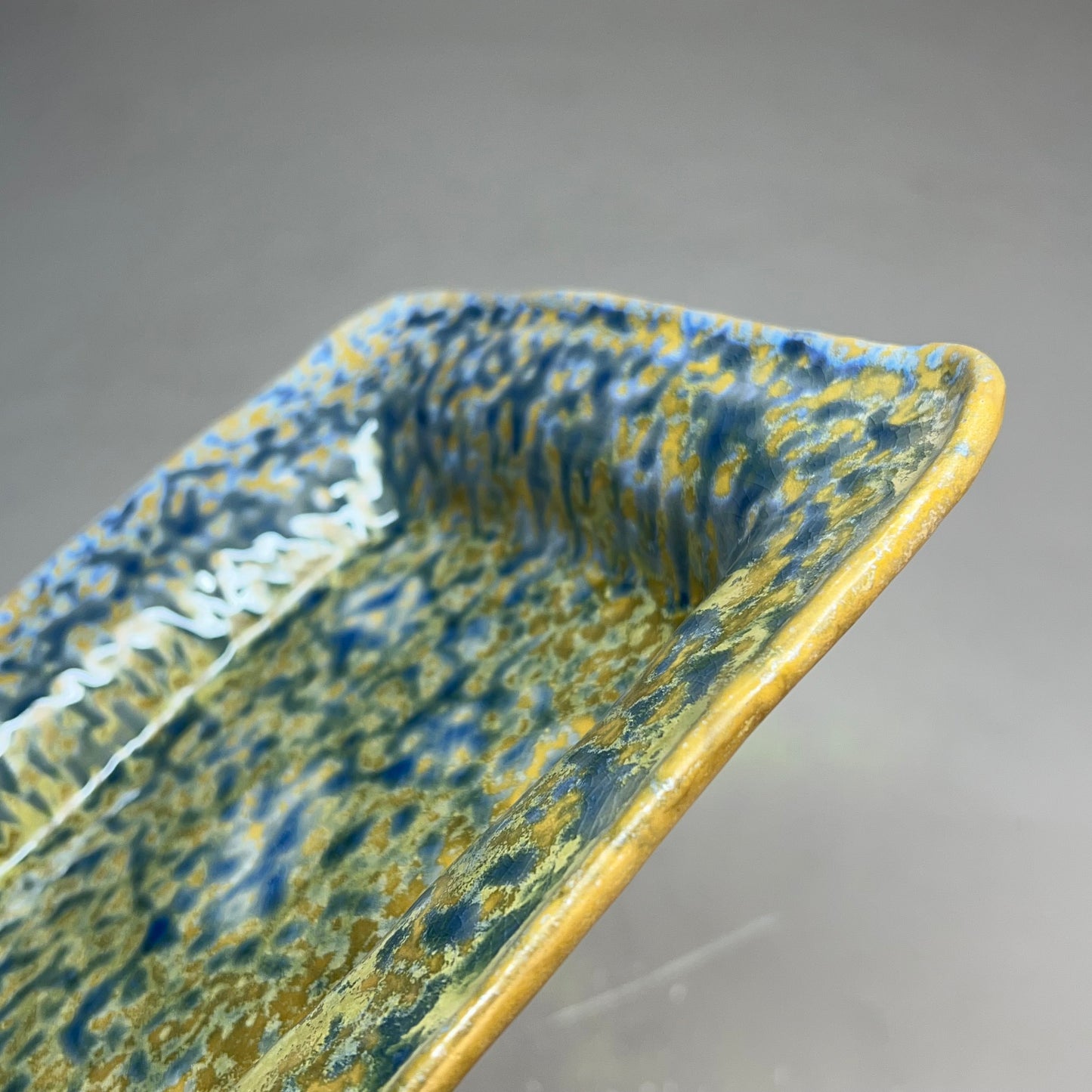 CREATIVE CO-OP (2 PACK) Stoneware Serving Dish Crackle Glaze 12.3 X 8.6 DG0495