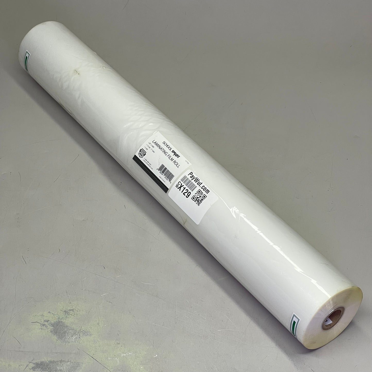 SCHOOL SMART Laminating Film Roll 25" x 500' Clear 1277261