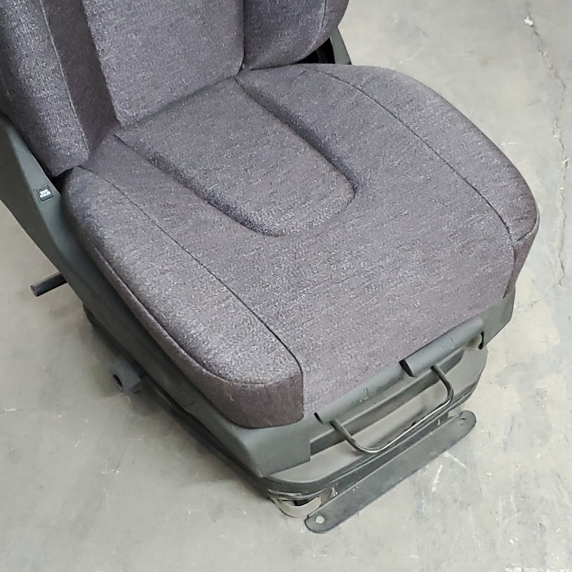 National 21 Wide Replacement Truck Seat Cushion in Gray Mordura Cloth