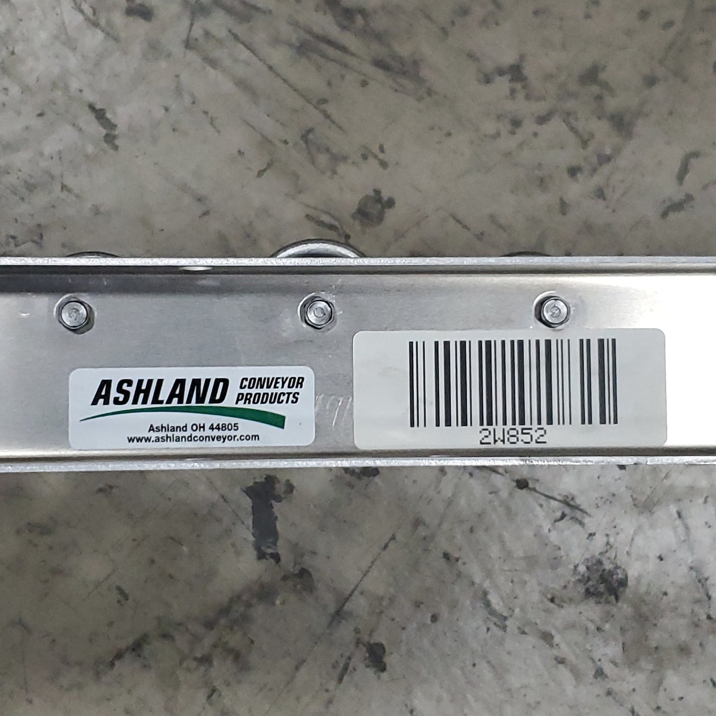 Z@ ASHLAND CONVEYOR Skate Wheel Conveyor Light-Duty Aluminum 18"x10' (new)