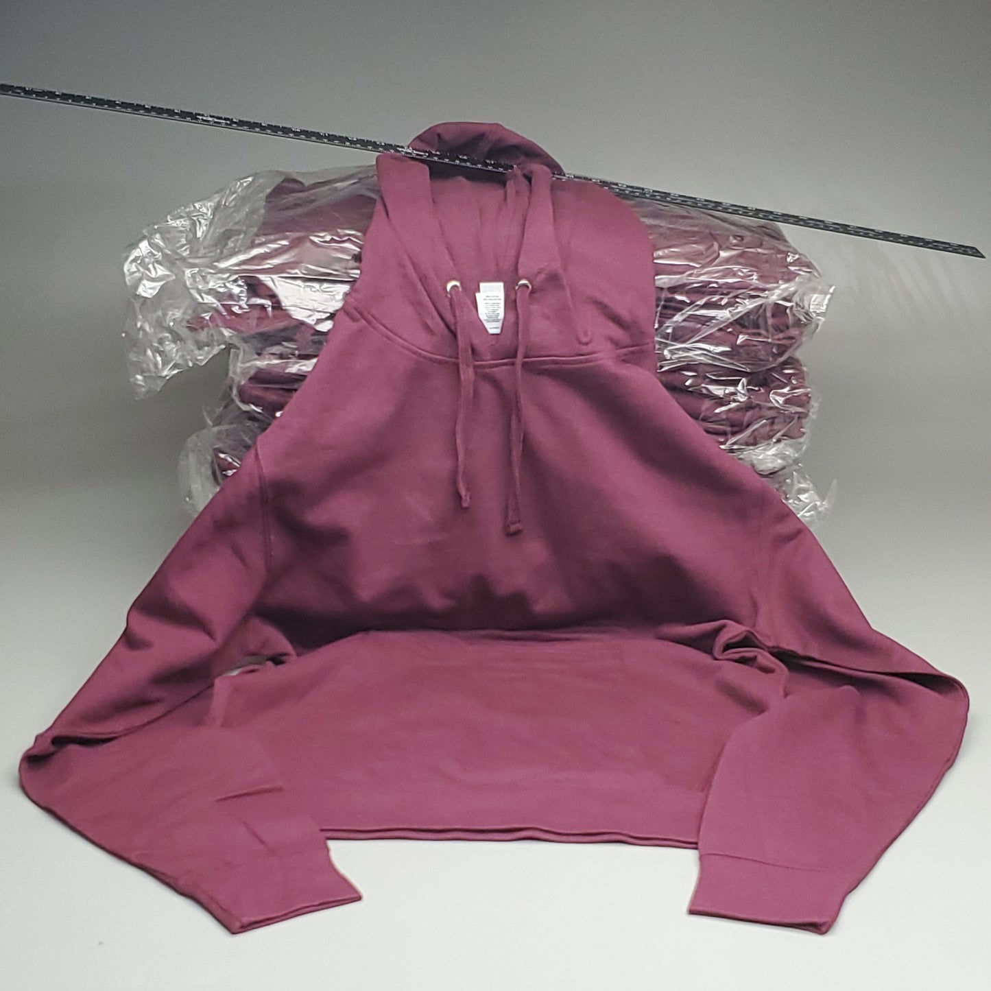 INDEPENDENT TRADING CO. 24 PK! Pullover Hoodies Sz S Maroon (New)