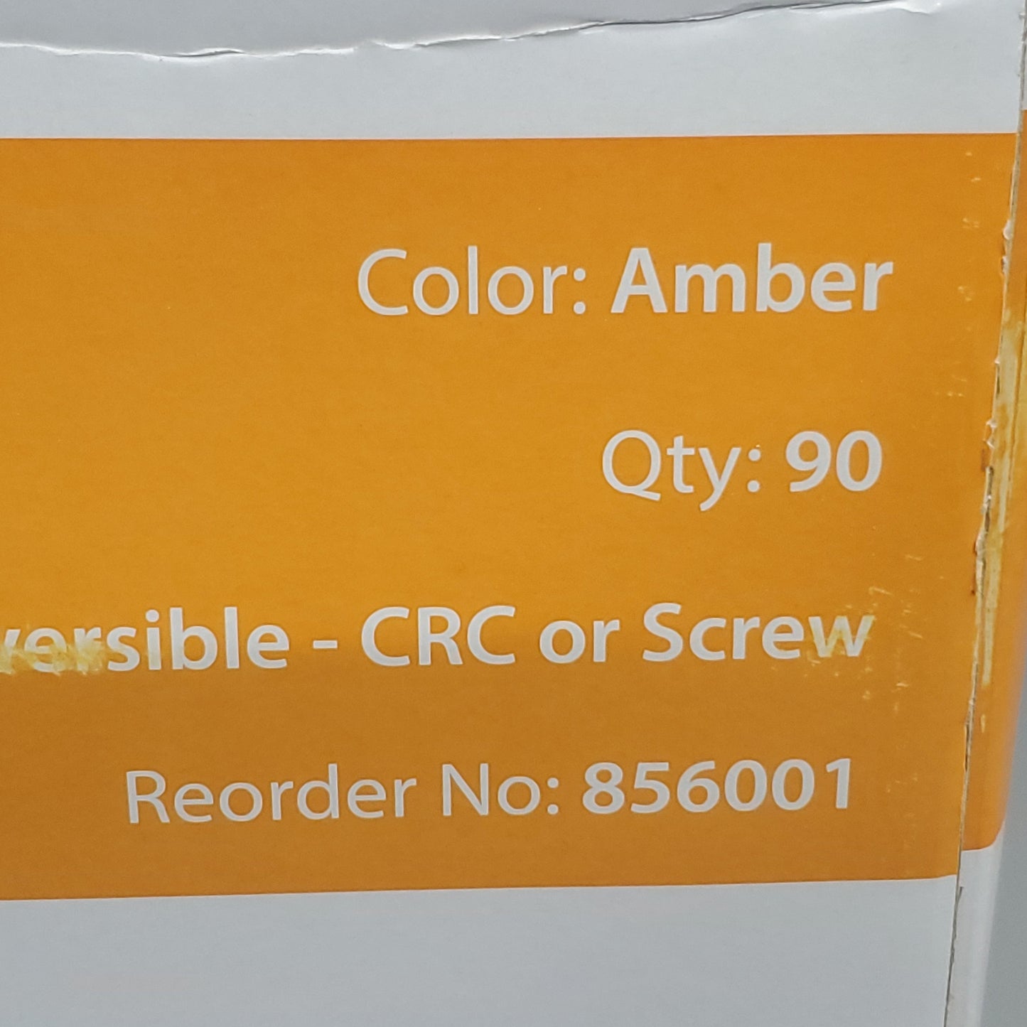 COLORSAFE Vials (90 PACK) 60 dram Amber Vial & Reversible Caps 856001 (New Other)