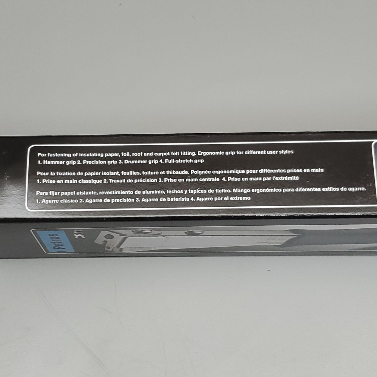 PETRUS Hammer Tacker Pro CR11 for 1/4, 5/16, 3/8" Staples 90065 (New)