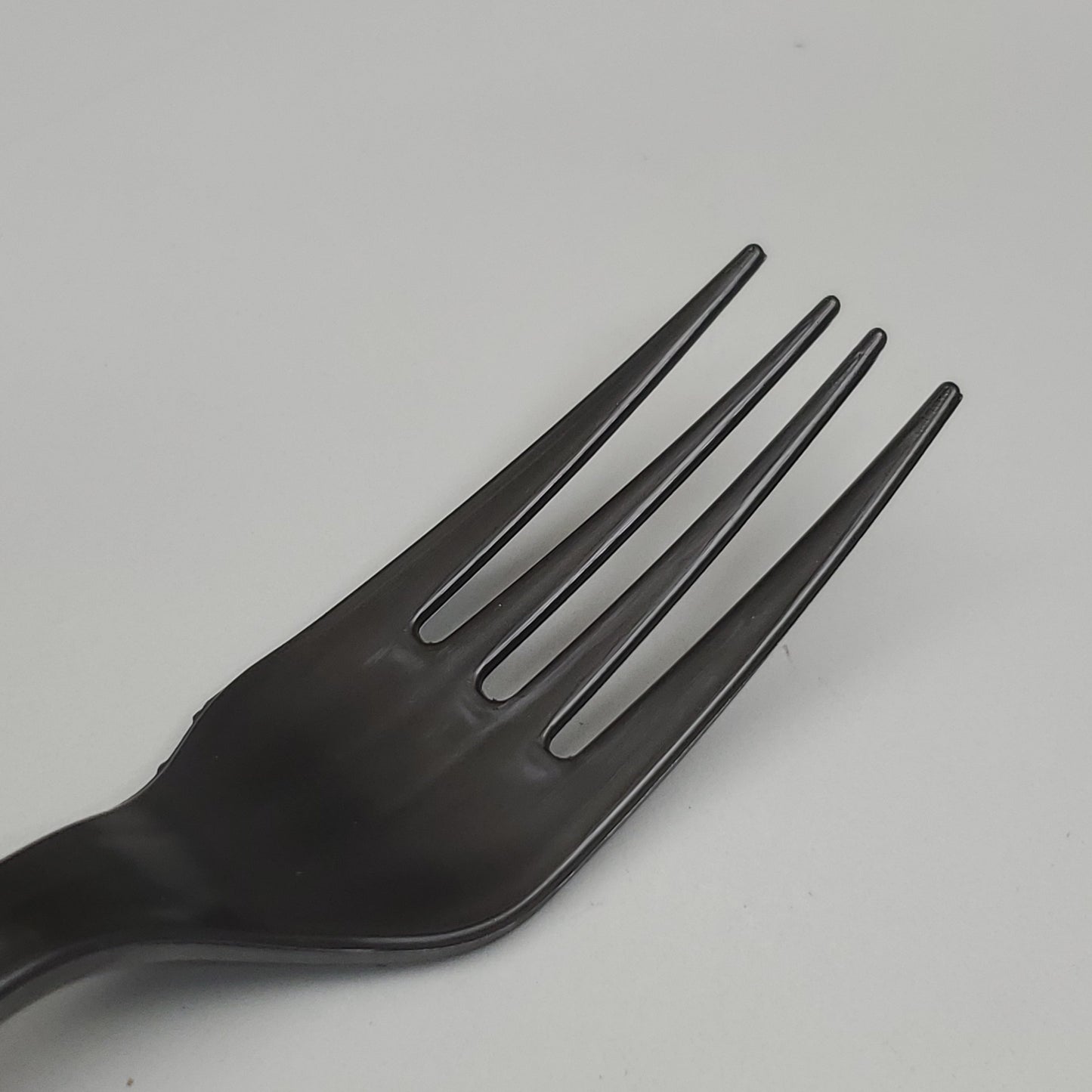 ZA@ D&W FINE PACK 1000PK! ADV. HWPP Disposable Forks Wrapped Black IAFBLK-PP (New) B