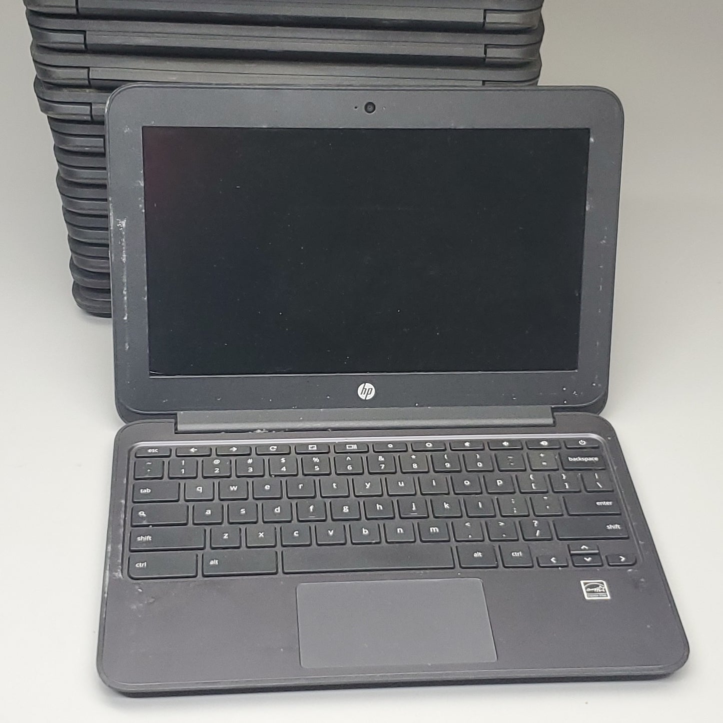 ZA@ Lot of 13 HP Chromebook 11 G4 Laptop 11.6" Grey (AS-IS Not Tested Chargers Sold Separately)
