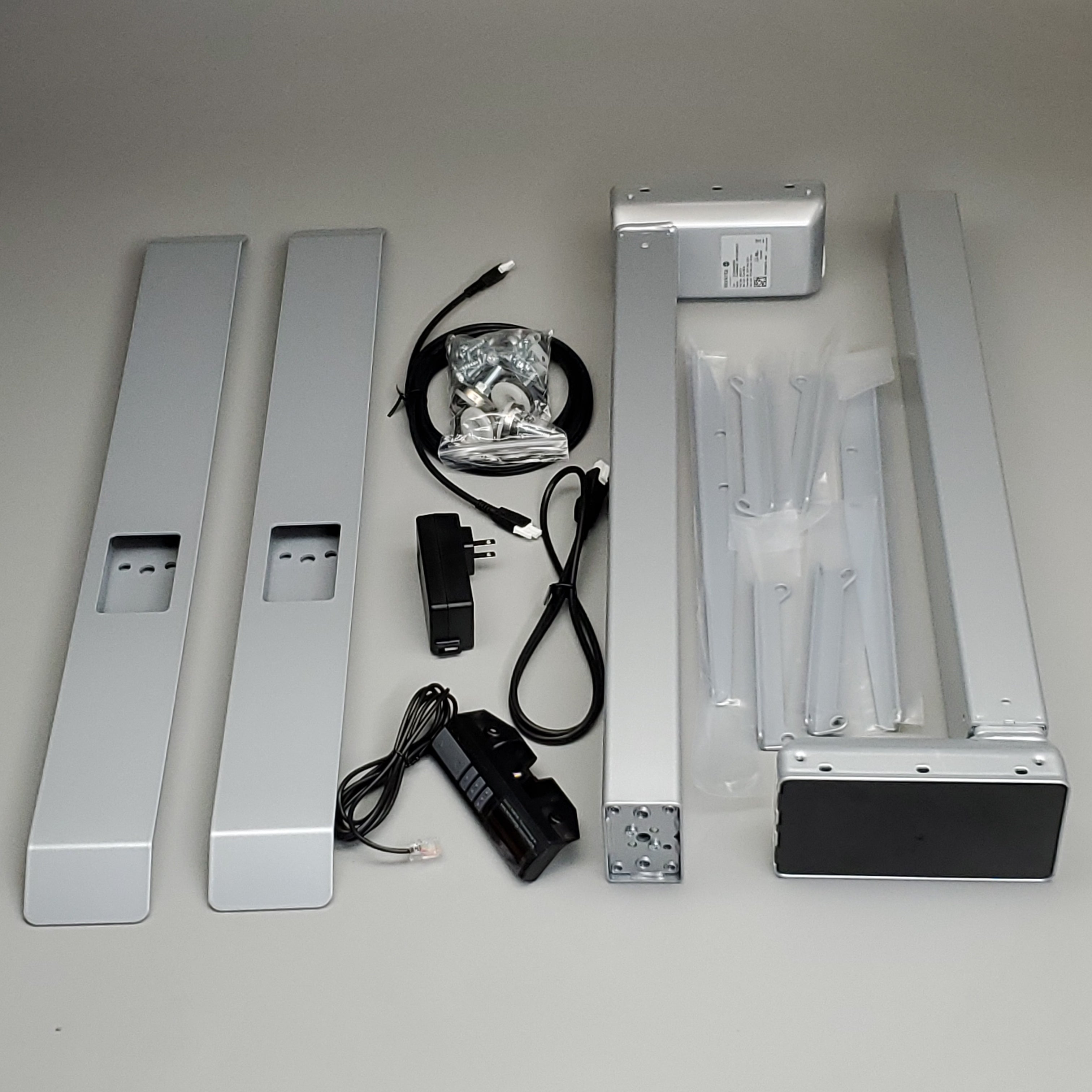 WORKRITE Ergonomic Adjustable Table Stand Legs & Power Kit 48