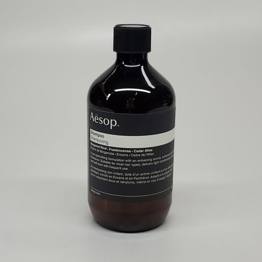 AESOP Bergamot Rind Frankincense Cedar Atlas Shampoo 16.9 fl oz BB-12 Months