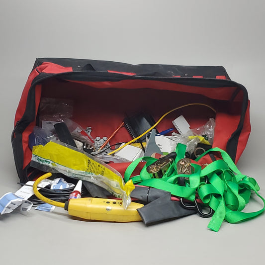 ZA@ MILWAUKEE Tool Bag With Random Assortment of Items (Used)