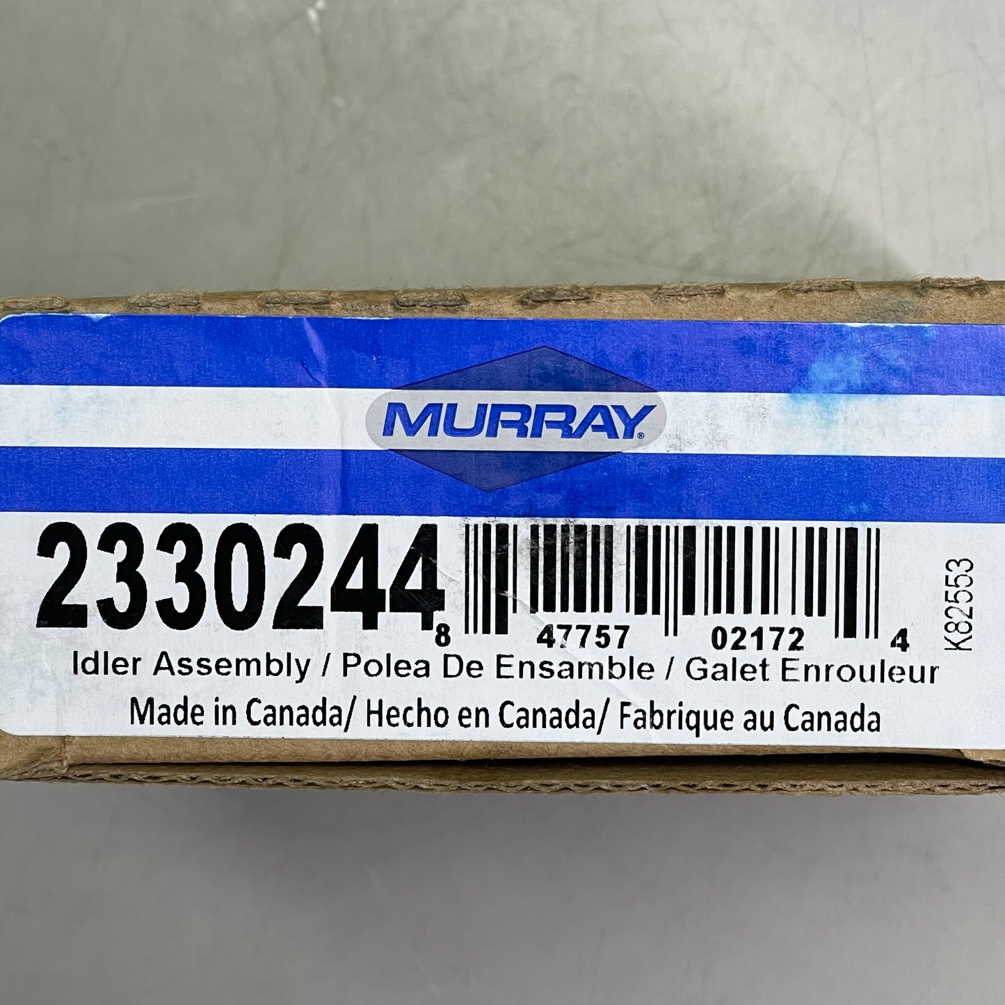 MURRAY Idler Tensioner Pulley Heavy-Duty Steel 2330244